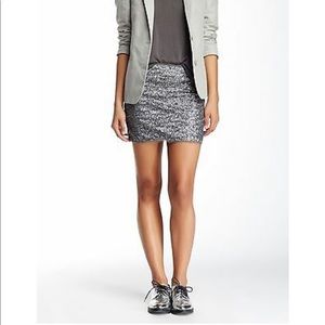 zadig and voltaire sequined skirt